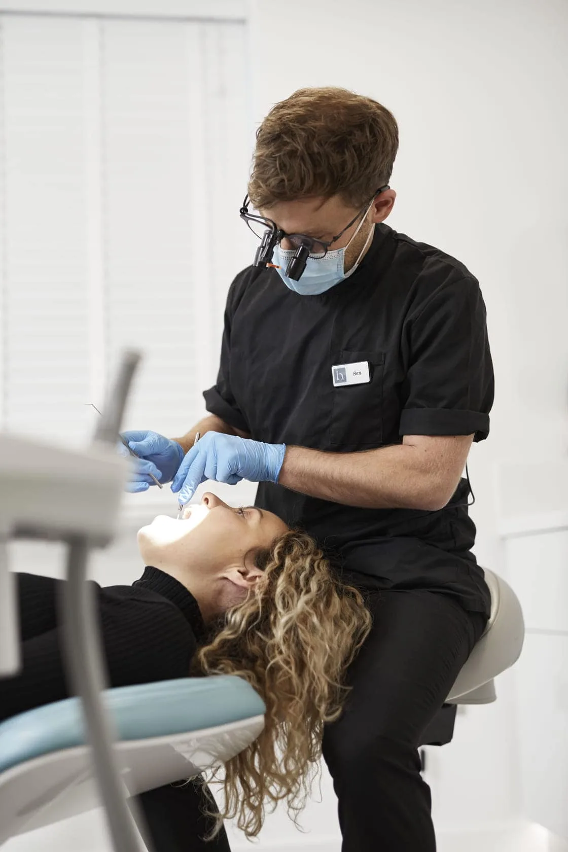 Beyond Dental dr ben patient checkup