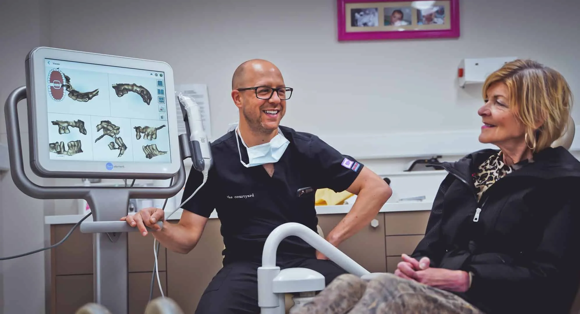 all on 4 dental implants Marcos with patient smiling